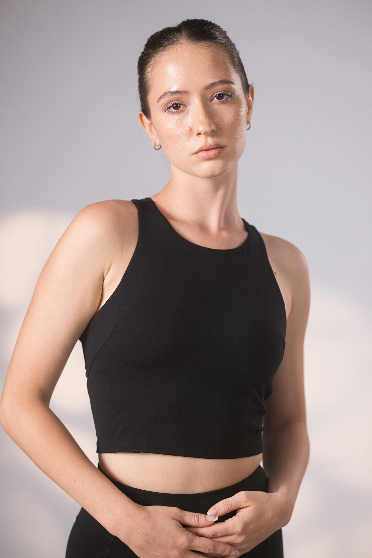 Glide On Crop Top - Shadow Play