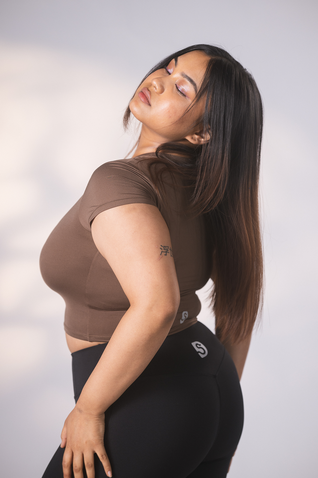 Butter Crop Top - Mocha Move
