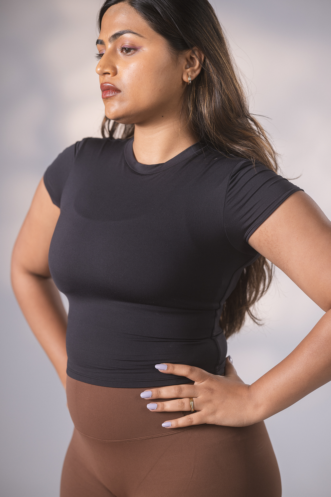 Butter Crop Top - Shadow Play