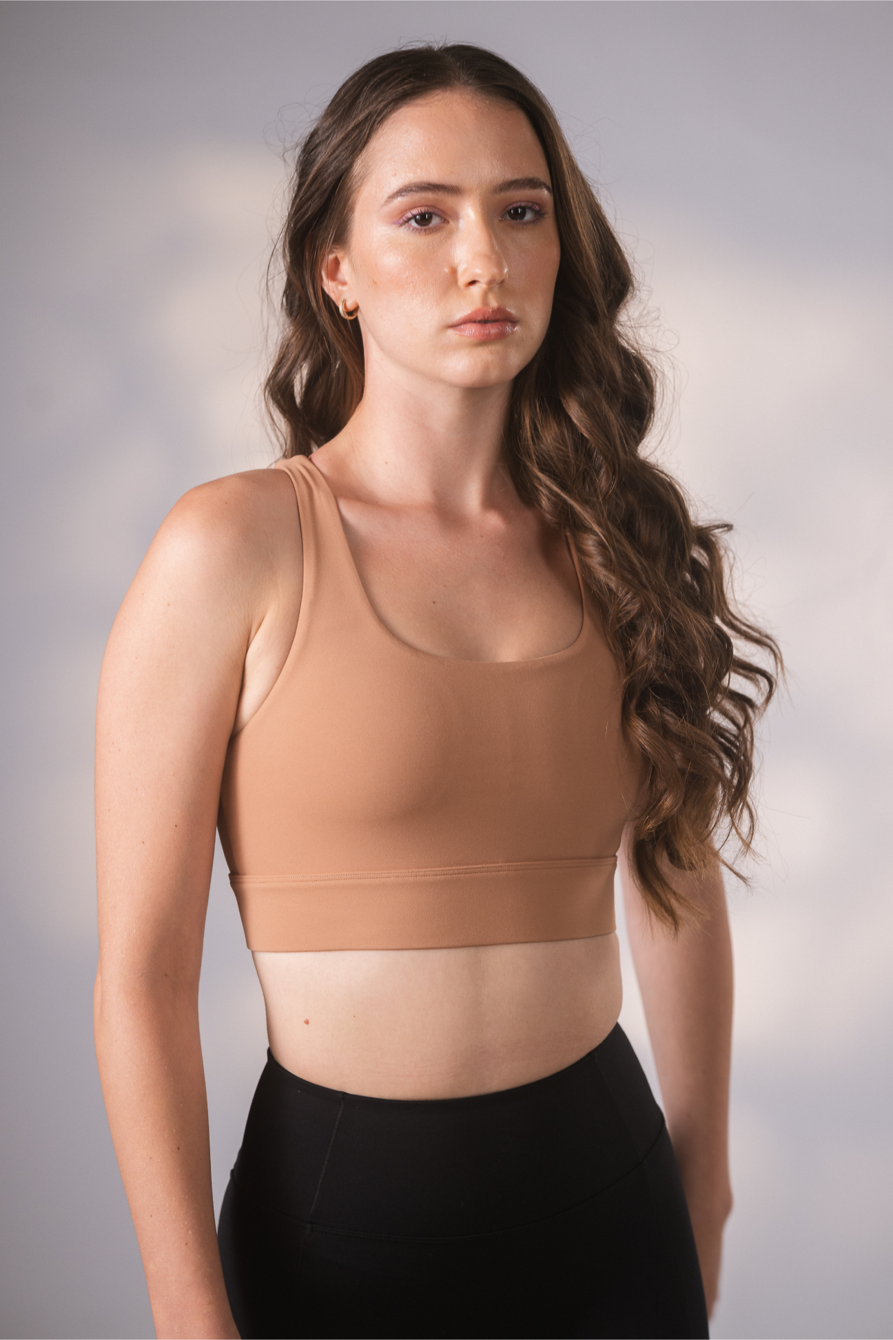 Glide On Sports Bra - Bare Pop