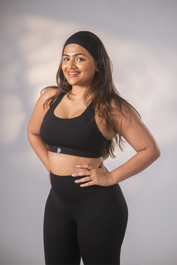 Twist Me Sports Bra - Shadow Play